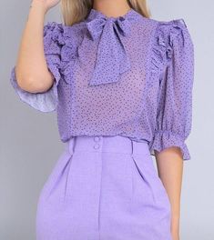 Ladies Blouse Designs, Fashion Attire, Designs For Dresses, Fashion Design Clothes, Girls Fashion Clothes, Fashion Sewing