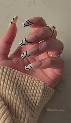 French Acrylic Nails, Acrylic Nails Coffin Short, Fire Nails, Chic Nails, Best Acrylic Nails, Long Acrylic Nails