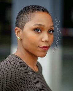 Short Hair Baddie, Buzz Cut Black Women, Hair Baddie, Twa Hair, Best Fade Haircuts, Haircuts Curly, Short Hair Styles African American