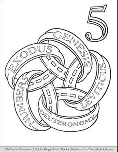 an image of a coloring page with the number five