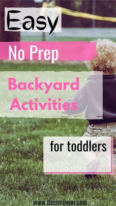 Play activities for 2-3 year old's can be simple but still packed with many learning opportunities. Check out these 30 play activities for babies and toddlers that you can easily set up with items you most likely have on hand already! These are low or no prep learning Activities to keep your toddler busy. #toddler, #boredombusters, #kids, #momhacks, #summeractivities Family Olympics, Activities To Do With Toddlers, Activities For Babies, Outdoor Activities For Toddlers, Learning For Kids, Backyard Activities, Toddler Stuff, Kids Talking, Play School