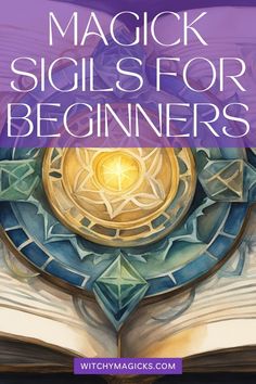 Delve into the world of magickal sigils, symbolic representations of intentions used in magick. Discover how to create and harness the power of sigils in your magical practice. #WitchyMagicks #SigilMagic #BeginnerWitchcraft Sigil Making Guide, How To Create Your Own Sigils, Grimoire Protection Sigil, Sigil Magic Symbols Magick, How To Make Your Own Sigil, Sigil Spells, Sigil Magic Symbols, Witch Sigils Symbols, What Are Sigils