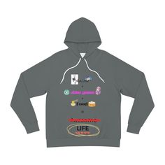 Anime Life, Care Label, Unisex Style, Dark Colors