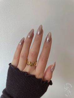 Milky Nails, September Nails, Eye Nails, Her Nails, Cat Eye Nails, Nails 2024, Neutral Nails, Classy Nails, Fancy Nails