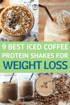 Coffee Protein Shakes, Smoothie Meals, Breakfast Shakes Protein, Iced Coffee Protein Shake Recipe, Iced Lattes, Iced Coffee Protein Shake, Coffee Protein Shake, Best Iced Coffee, Speed Up Metabolism