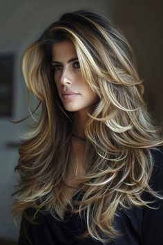 Greek Hairstyles, Rambut Brunette, Blonde Hair Transformations, Textured Haircut, Hair Mistakes, Long Hair With Bangs, Long Blonde, Long Layered Hair, Long Blonde Hair