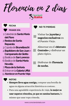 a pink poster with black and white writing on it's side, which reads ferenia en 2 dias