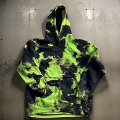 Hand dyed green and black Hoodie  . Gorgeous green and black Sweatshirt is extremely soft and made out the highest quality materials available. Unisex sizing so please see size guide in photos *does not have draw cords on hood Items are hand dyed so patterns will vary . Estimated processing time is 5 to 7 days . Message for rush orders  Washing instructions :  Wash on cold inside out  Do not use bleach  Tumble low  Wash by itself for the first few washes  Do not use liquid softener  Hoodie:  8 o Tie Dye Hoodie Sweatshirt For Streetwear, Tie Dye Sweatshirt For Streetwear, Oversized Tie Dye Hoodie For Streetwear, Oversized Tie-dye Hoodie For Streetwear, Urban Green Sweatshirt With Drawstring Hood, Tie Dye Hand Dyed Sweatshirt For Streetwear, Tie-dye Hand Dyed Sweatshirt For Streetwear, Tie-dye Hand-dyed Sweatshirt For Streetwear, Hand Dyed Casual Hoodie For Streetwear