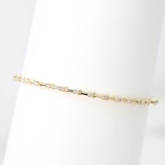 Wispy Rose Cut Modern Bar Link Diamond Stacking Bracelet in 14k Yellow Gold - Midwinter Co. Alternative Bridal Rings and Modern Fine Jewelry Classic 14k Gold Gemstone Tennis Bracelet, Classic 14k Gold Tennis Bracelet With Gemstones, 14k Gold Gemstone Tennis Bracelet In Fine Jewelry Style, 14k Gold Gemstone Tennis Bracelet, Dainty 14k Gold Round Tennis Bracelet, Dainty 14k Yellow Gold Tennis Bracelet, Adjustable Yellow Gold Bracelets With Prong Setting, Dainty 14k Gold Tennis Bracelet, Dainty Yellow Gold Tennis Bracelet