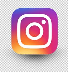 the instagram logo on a transparent background