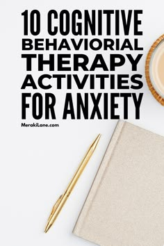 10 Cognitive Behavioral Therapy Activities for Anxiety Cognitive Therapy Activities For Adults, Private Practice Counseling, Counseling Forms, Pastoral Counseling, Cognitive Behavior Therapy, Goals And Habits, Memorial Beads, How To Help Nausea, Cognitive Activities