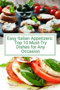 the top 10 italian appetizers dishes for any occasion