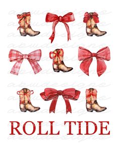 Western Png Designs, Png Boots, Alabama Gameday Outfit, Alabama Wallpaper, Png Ribbon, Bows Png, Sublimation Business, Boots Png