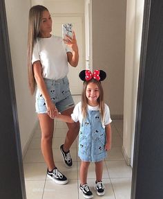 Disney Cruise Outfits Family, Matching Family Disney Outfits, Family Cruise Outfits, Mommy And Me Disney Outfits, Disney Cruise Outfits, Disney Family Outfits, Cruise Fits, Florida Disney, Disneyland Family