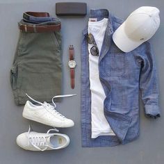 Short Men Fashion, Shirt Casual Style, Smart Casual Outfit, Stylish Mens Outfits