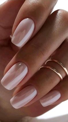 White Nude Nails, Office Nails Professional, Nails Inspo Aesthetic, Nails Tumblr, Super Nails, Ideas Nails, Trendy Nail Art