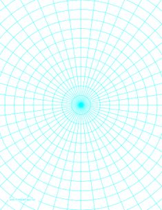 an abstract blue and white background with circles in the center, as well as lines that are