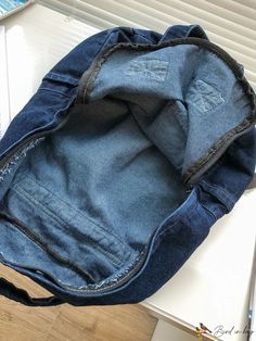 BirdinBag - Stylish Denim Backpack for Students in College, University & High School, Ideal for Outdoors & Travel Denim Backpack, Style Preppy, College University, Classic Backpack, Fabric Bag, Outdoor Travel, Outdoor Activities, High School, University