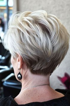 Layered Long Pixie Cut Hairstyle for Women Over 60. Carolyn Hennesy Hairstyles, Long Layer Short Haircut, Haircuts For Over 60 Layered Bobs, Short Hair Longer On Top, Long On Top Pixie, Long Pixie Hairstyles For Fine Hair, Long Layered Pixie Haircut, Layered Long Pixie, Rock Your Locks