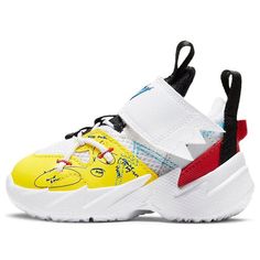 (TD) Air Jordan Why Not Zer03 SE 3 'White Yellow Red' CN8109-100 (SNKR/Basketball) Air Jordan 3, University Blue, Nike Jordan, Nike Air Jordan, Yellow White, Air Jordan, Air Jordans, Nike Air, Jordan