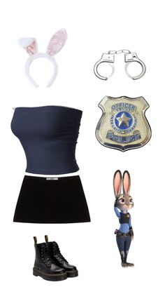 an image of a costume with bunny ears