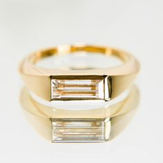 💖️️Welcome To My Shop, Great to Know You All Here. East West Baguette Cut Moissanite Band, 1.48 CT Long Baguette Cut Engagement Ring, Solitaire Ring, Minimalist Ring, Unique One Diamond Ring moissanite ring, engagement ring, anniversary ring, wedding ring, gift for her, yellow gold ring, east west ring, bar setting ring, personalized ring, gift for mom, baguette diamond, proposal ring, baguette ring Center Stone: 🖤 Cut: Excellent Cut, Baguette Cut Moissanite 🖤 Color: D color 🖤 Clarity: VVS1 One Diamond Ring, Engagement Ring Minimalist, Diamond Signet Ring, Edge Profile, Moissanite Band, Minimalist Engagement Ring, Sparkly Jewelry, Moissanite Jewelry, Ring Minimalist