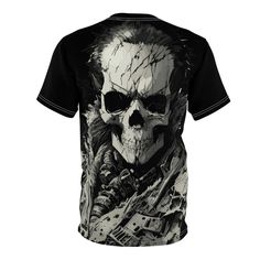 Skull T-Shirt, Men's T-Shirt, The power is here in the T-shirt by Ahandoklushoping on Etsy Skull Clothing, Skull T Shirt, Skull Tshirt, Knit Fabric, Gender Neutral, Men's T Shirt, Bathing Beauties, Adult Outfits, Mens Shirts