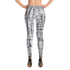 Scaffolding Art Design RegiaArt - Leggings Scaffolding, Art Design, Sweatpants, Yarn, Elastic