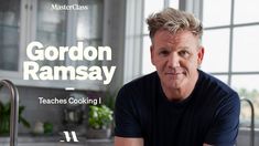 gordon ramsay teaches cooking in his kitchen