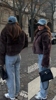 Parisian Winter Style, Argentina Outfit, Faux Fur Coats Outfit, Fur Jacket Outfit, Fur Outfit, Fur Coat Outfit, Nyc Outfits, Chic Winter Outfits, Outfit Chic