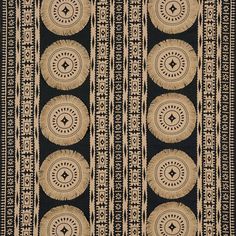 Acquire 176000 Bora Bora Print Embellished Lava Black by Schumacher Fabric Mary Mcdonald, Embellished Fabric, Flame Test, Kuba Cloth, Schumacher Fabric, African Pattern, Bora Bora, South Pacific, A Circle