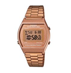 Casio Vintage Watch, Casio Digital, Casio Vintage, Casio Classic, Casa Vintage, Vintage Rose Gold, Retro Watches, Rose Gold Watches, Casual Watches