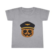 Jack-o-latern toddler kid baby Aviation Aviators Customizable Halloween T-shirt, Customizable Short Sleeve Halloween T-shirt, Jack O Latern, Pilot Shirt, San Jose Ca, Pumpkin Shirt, Kids T Shirts, Jack O, Tool Kit