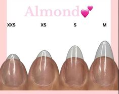 Almond Acrylic Nails Designs, Nail Lengths, Wine Nails, Almond Shape Nails, Blush Nails, Classy Acrylic Nails