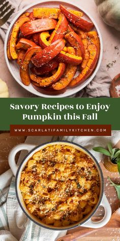 the recipe for savory recipes to enjoy pumpkin this fall is an easy and delicious side dish