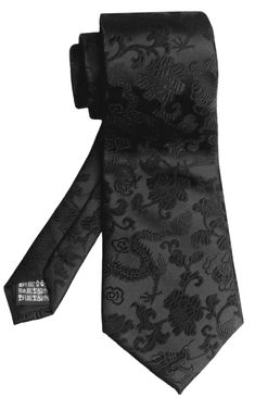 PRICES MAY VARY. Material 100% care-free microfiber ,Dimensions 58.27 x 3.54)"/(148 x 9)cm (L x W).Weight 40-60 g. In need of an update for your wardrobe? This black wide tie from Vizakiss will add some differentiation from all your other black ties. Featuring vivid design and a woven black background, this item will help you stand out - in a good way! Celebrate the versatility of modern and sophisticated fashion by treating yourself to the wild wonders of this incredibly dapper necktie in urban Peony Embroidery, Formal Tie, Sophisticated Fashion, Mens Silk Ties, Black Tux, Plain Outfits, Normal Guys, Men Classic, Tie Design