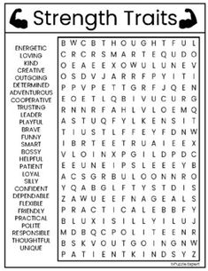 the word search is shown in black and white, with words that appear to be different