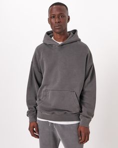 Elevate your casual wardrobe with the Abercrombie & Fitch Men's Essential Popover Hoodie. This piece combines comfort and style, making it a must-have for any laid-back occasion.

- Size: XXXL
- Color: Dark Grey
- Material: Cotton, Polyester
- Gender: Male
- Features: SoftAF fabric, oversized fit, drop-shoulder design, front pouch pocket, banded hem and cuffs

Crafted from a blend of cotton and polyester, this hoodie promises durability and a soft touch, enhanced by its unique softAF fabric. The Fall Streetwear Sweats With Pockets, Sweats With Pockets For Streetwear In Fall, Cozy Fit French Terry Hoodie For Streetwear, Urban Hoodie With Ribbed Cuffs And Drop Shoulder, Relaxed Fit Hooded Sweatshirt With Ribbed Cuffs, Fleece Hoodie With Ribbed Cuffs And Drop Shoulder, Drop Shoulder Fleece Hoodie With Ribbed Cuffs, Oversized French Terry Sweats With Kangaroo Pocket, Cozy Hoodie With Drop Shoulders And Ribbed Cuffs