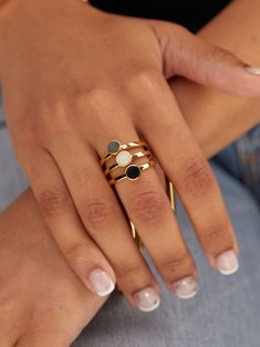 Named after the Swahili word for "sky", our Anga collection is inspired by Mother Nature’s beautiful horizons and stunning sunsets. With these stacking rings, you’ll have the beauty of the sun’s horizon at your fingertips. Layer the rings on top of each other or individually to match your look of the day. There are a number of ways to wear these stacked rings. We’ve counted 24! Choose between vibrant colors reminiscent of a sunset - red, purple, and blue - or choose to be more subtle with the ne Stacked Rings, Clouds In The Sky, Sunset Red, On The Horizon, Drop Earring, The Horizon, Pop Up Shop, Stacking Rings, Red Purple