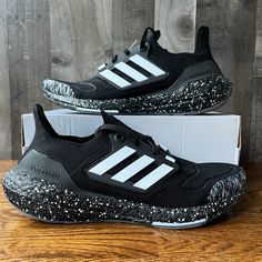 Adidas Ultraboost 22 Running Shoes 'Black/White Speckled' Men’s Size 10.5 Hp3310. Size 10.5, New With Box, No Lid. Ultraboost 22, Adidas Ultraboost, Shoes Adidas, Adidas Ultra Boost, Ultra Boost, Black Running Shoes, Adidas Black, Black Adidas, Shoes Black