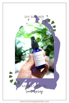 Boost your summer mood with this aromatherapy mood spray that can help you to recall summer memories and help you to be more productive when you are stuck inside! Summer Essential Oils, Homemade Cleaning Supplies, Health Blogger, Stuck Inside