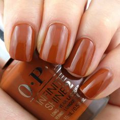 Opi Nail Polish Colors, Opi Fall, Bad Nails, Birth Colors, Opal Nails, Orange Nail Polish, Nail Polish Colors Fall, Polish Colors, Opi Nail Polish