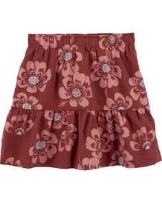 Kid Floral Linen Skort - Carter's | Carter's Skort Style, Toddler Girl Shorts, Carter Kids, Baby Girl Shorts, Carters Girl, Chambray Top, Carters Baby, Toddler Boy Outfits, Kids Outfits Girls