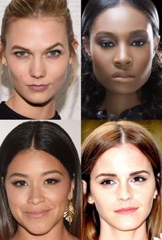 karlie kloss, dani evans, gina rodriguez, emma watson Boyish Aesthetic, Gamine Makeup, Gamine Essence, Dramatic Essence, Body Essence, David Kibbe, Style Essence, Natural Essence