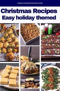 If you are looking for a traditional Christmas dinner, vegetarian Christmas recipes, delicious holiday recipes for kids, or recipe ideas to spend a cozy Christmas eve with quick and easy dishes that are total crowd-pleasers, you are at the right place, I have covered you all. This is my collection of the very best Christmas food ideas and dinner menus. I have included appetizers, side dishes, starters, holiday bread, dinner casseroles, main dishes, and festive desserts. Christmas Dinner Vegetarian, Best Christmas Food, Easy Christmas Dinner Menu, Christmas Dinner Menu Ideas, Vegetarian Christmas Recipes, Bread Dinner, Traditional Holiday Recipes, Easy Christmas Dinner, Dinner Vegetarian