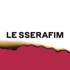 the words le sesrafm are written in black on a red and yellow background