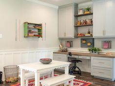 the kitchen is clean and ready for us to use in its new owner's home