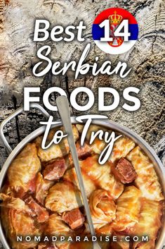 the cover of the book best turkish foods to try