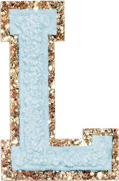 Sky Glitter Varsity Letter Patches Preppy Varsity Letters Blue Z, Blue Varsity Letter Wallpaper, Stony Clover Letters, Stoney Clover Lane Patches, Stony Clover, Collection Letter, Letter Patches, Varsity Letter, Stoney Clover Lane