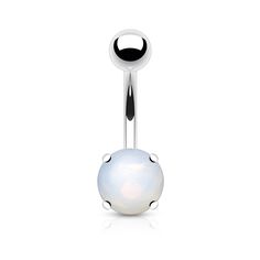 Surgical Steel Navel Belly Button Ring Piercing Area: Navel, Belly Button Bar Size: 14GA (1.6 mm) Bar Length: 3/8" (10 mm) Ball Size: 5 mm Material: 316L Surgical Steel Stone Material: Semi Precious Stone Sold by: 1 Piece Ring Piercing, Belly Button Ring, Stone Material, Navel Rings, Button Ring, Semi Precious Stone, Belly Button, Semiprecious Stones, Belly Button Rings